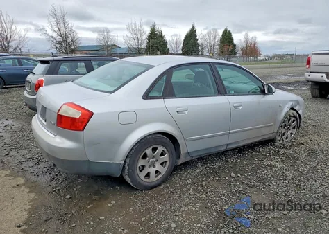2003 Audi A4 1.8T from USA, damaged, VIN WAUJC68E23A197151
